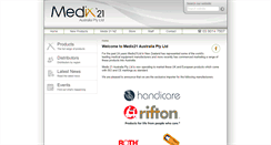 Desktop Screenshot of medix21australia.com.au